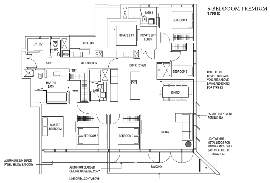 amber park 5 bedroom floorplan