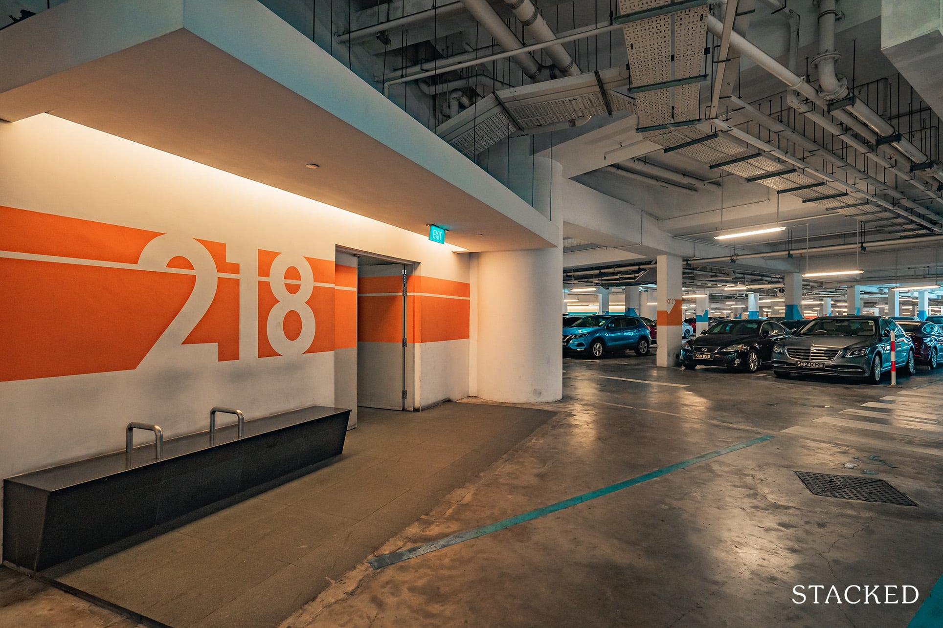 the interlace condo lobby