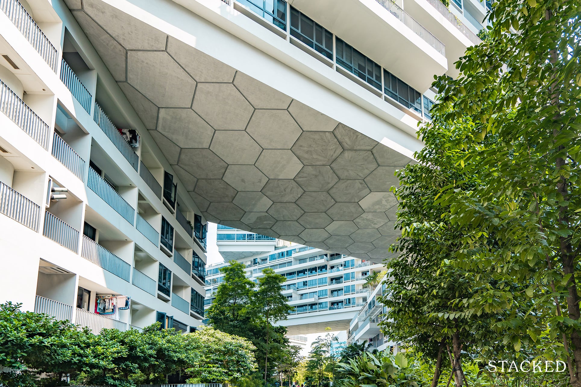 the interlace building design