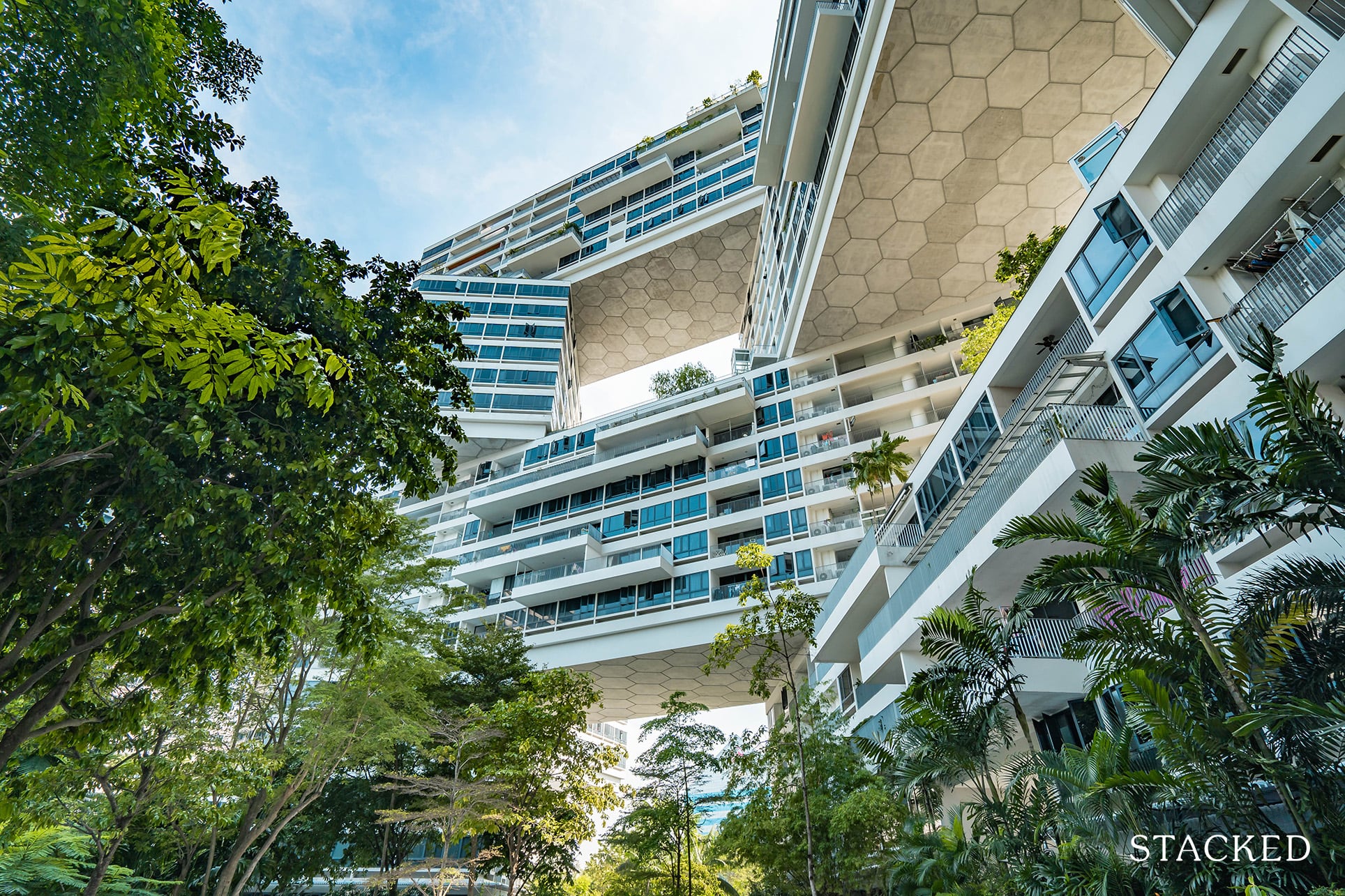 the interlace building design