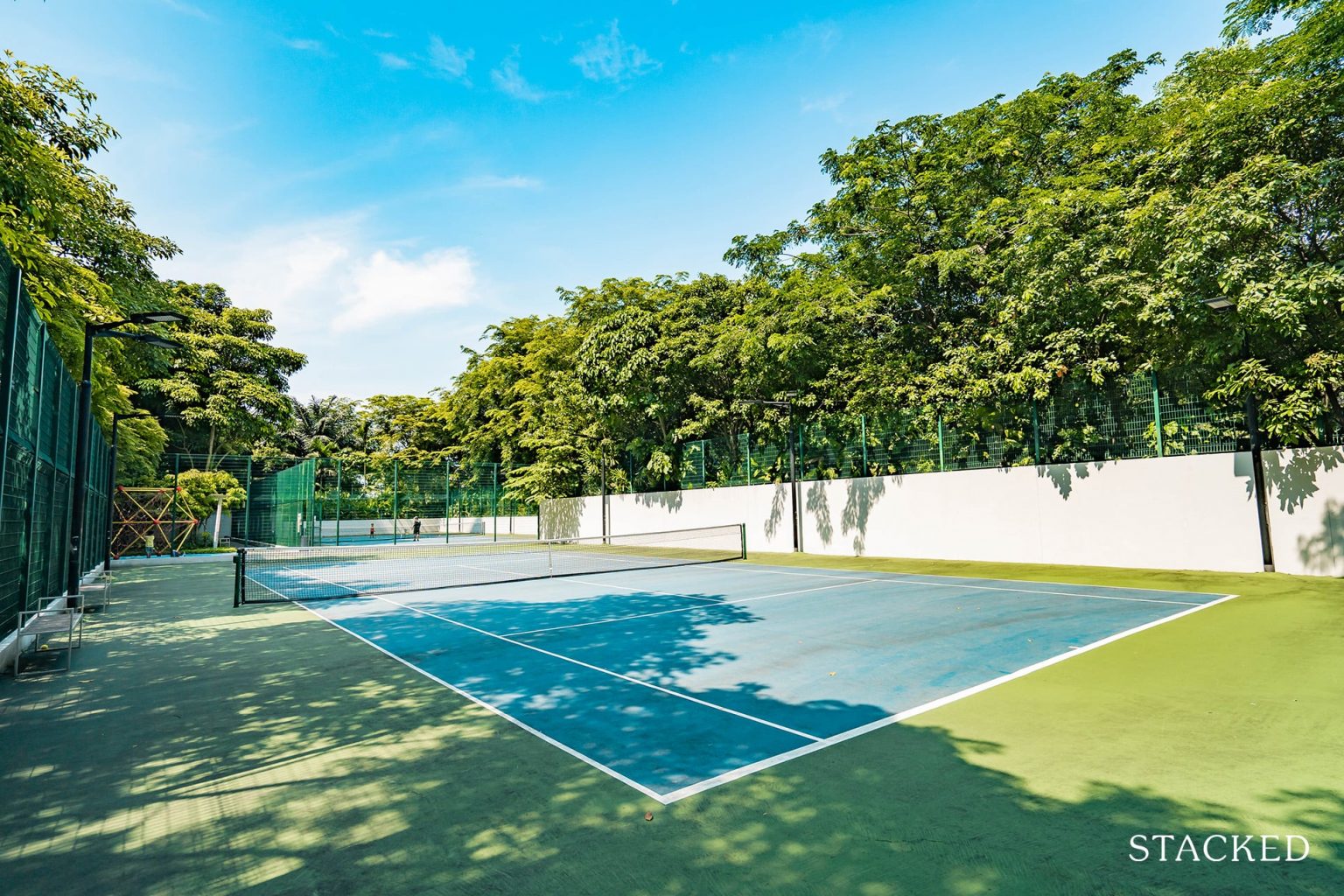 the interlace tennis court