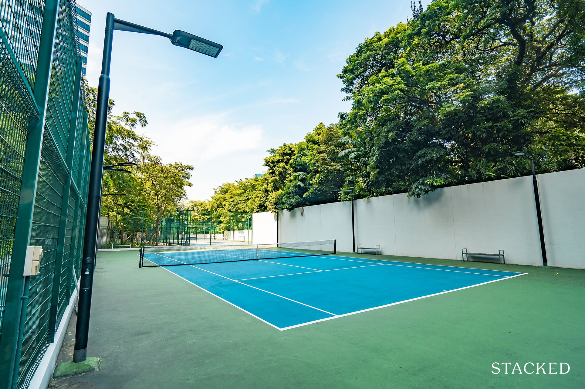 the interlace tennis court