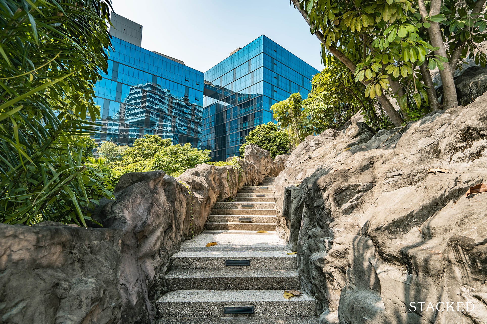 the interlace stone path