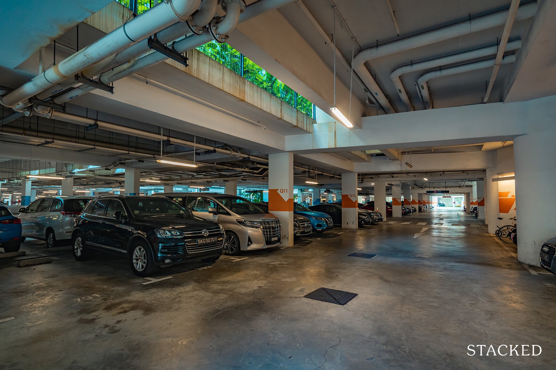 the interlace car park