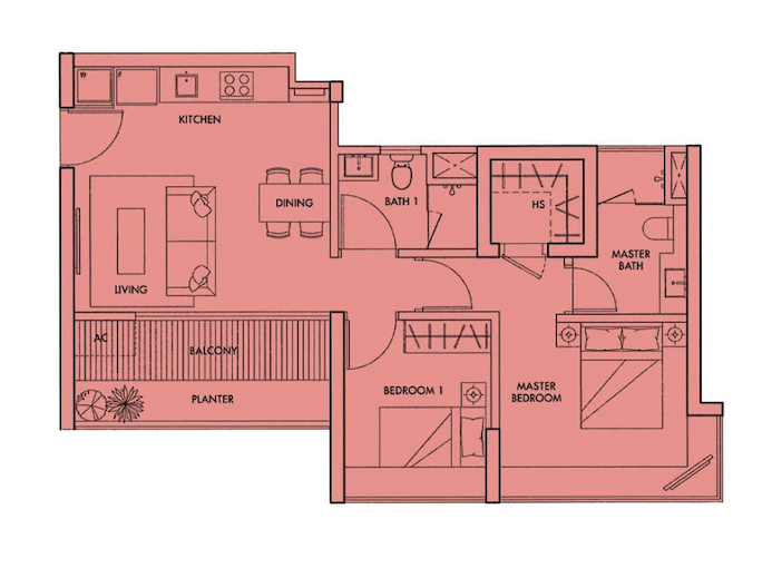 spottiswoode residences floor plan