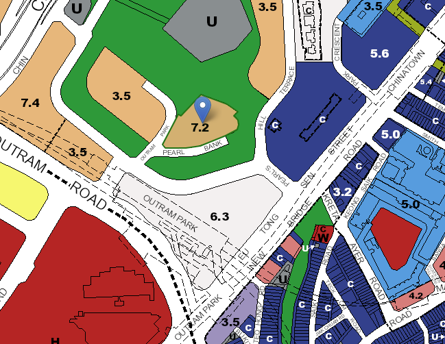 one pearl bank master plan