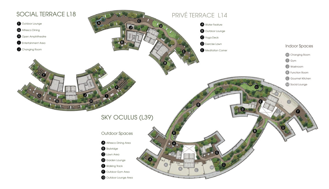 one pearl bank site plan
