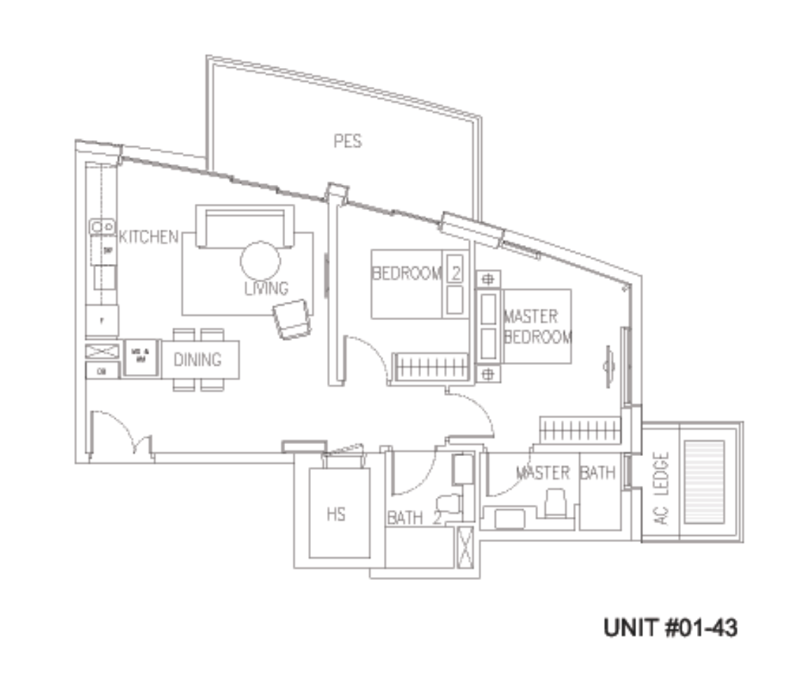 corals at keppel bay floor plan