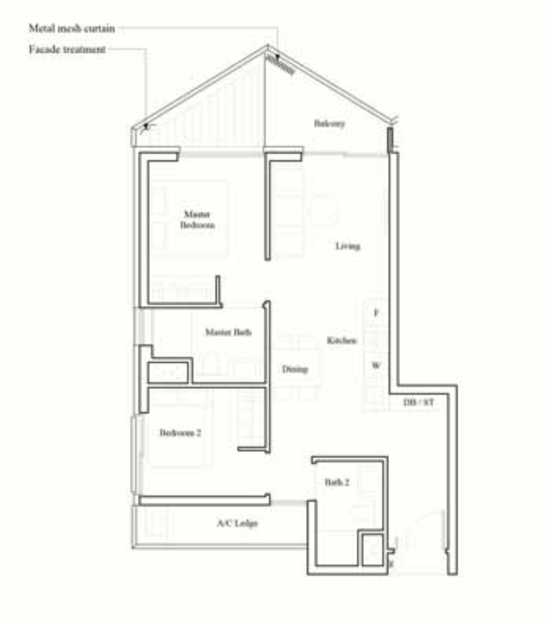 the reef at king's dock floor plan