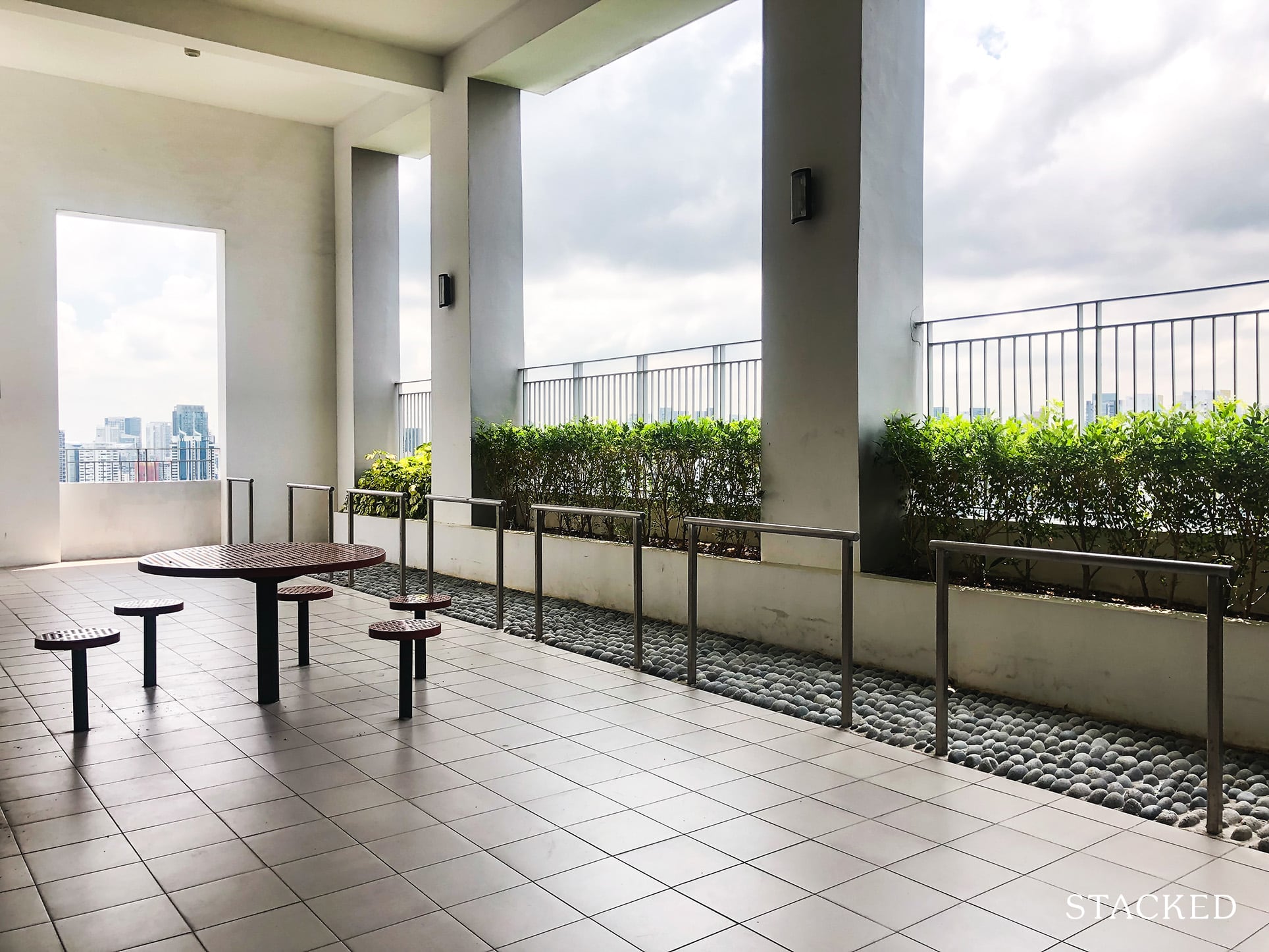 City Vue Henderson Sky Garden Seating Area