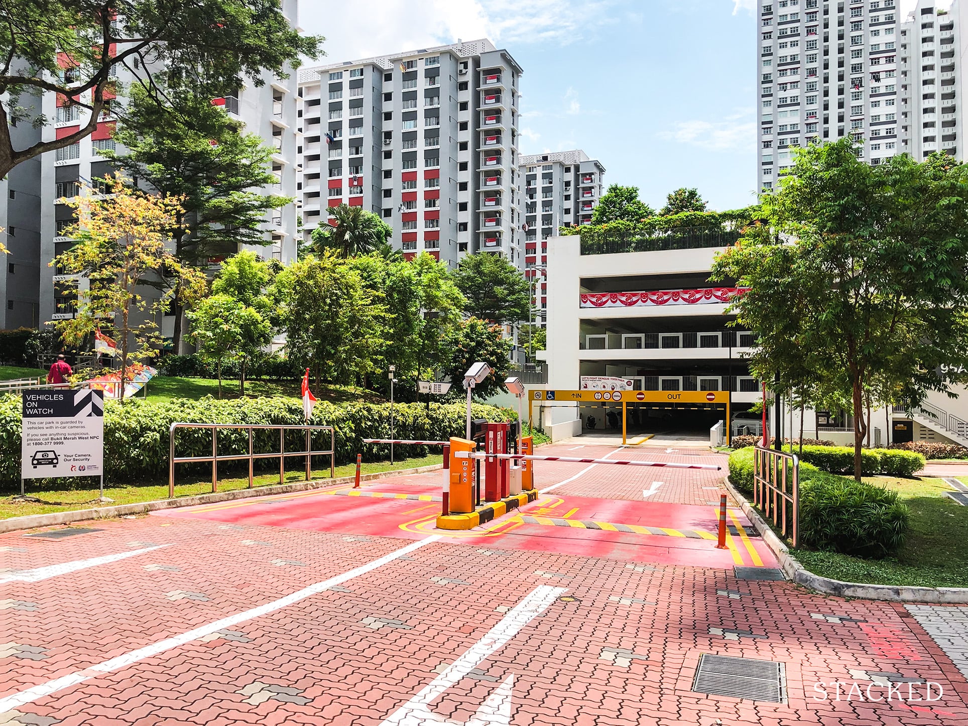 City Vue Henderson Carpark Entrance