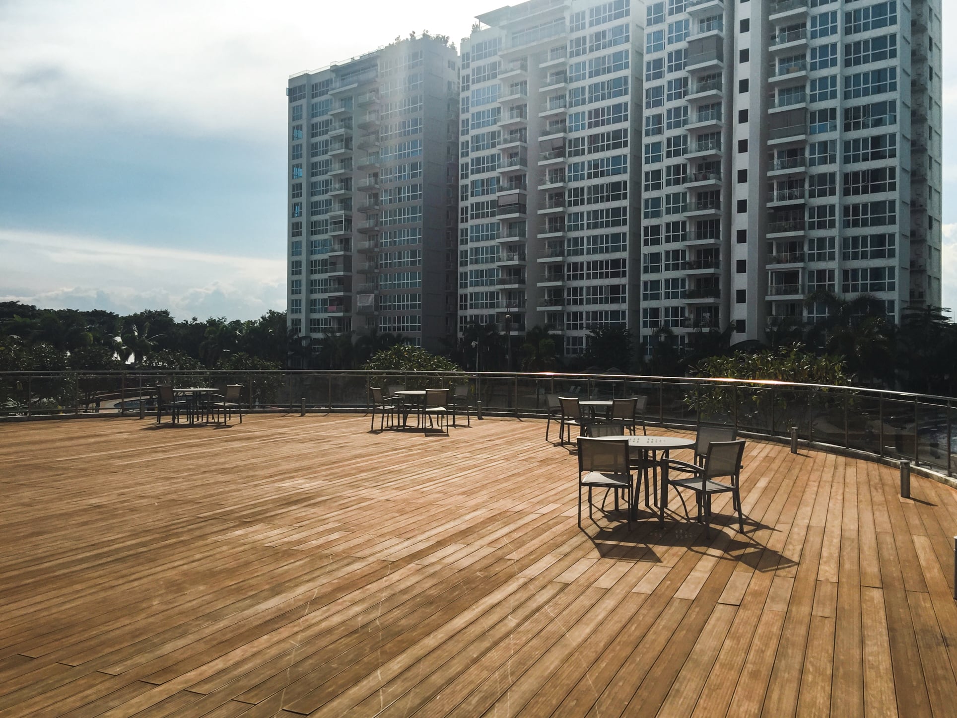 waterview condo deck