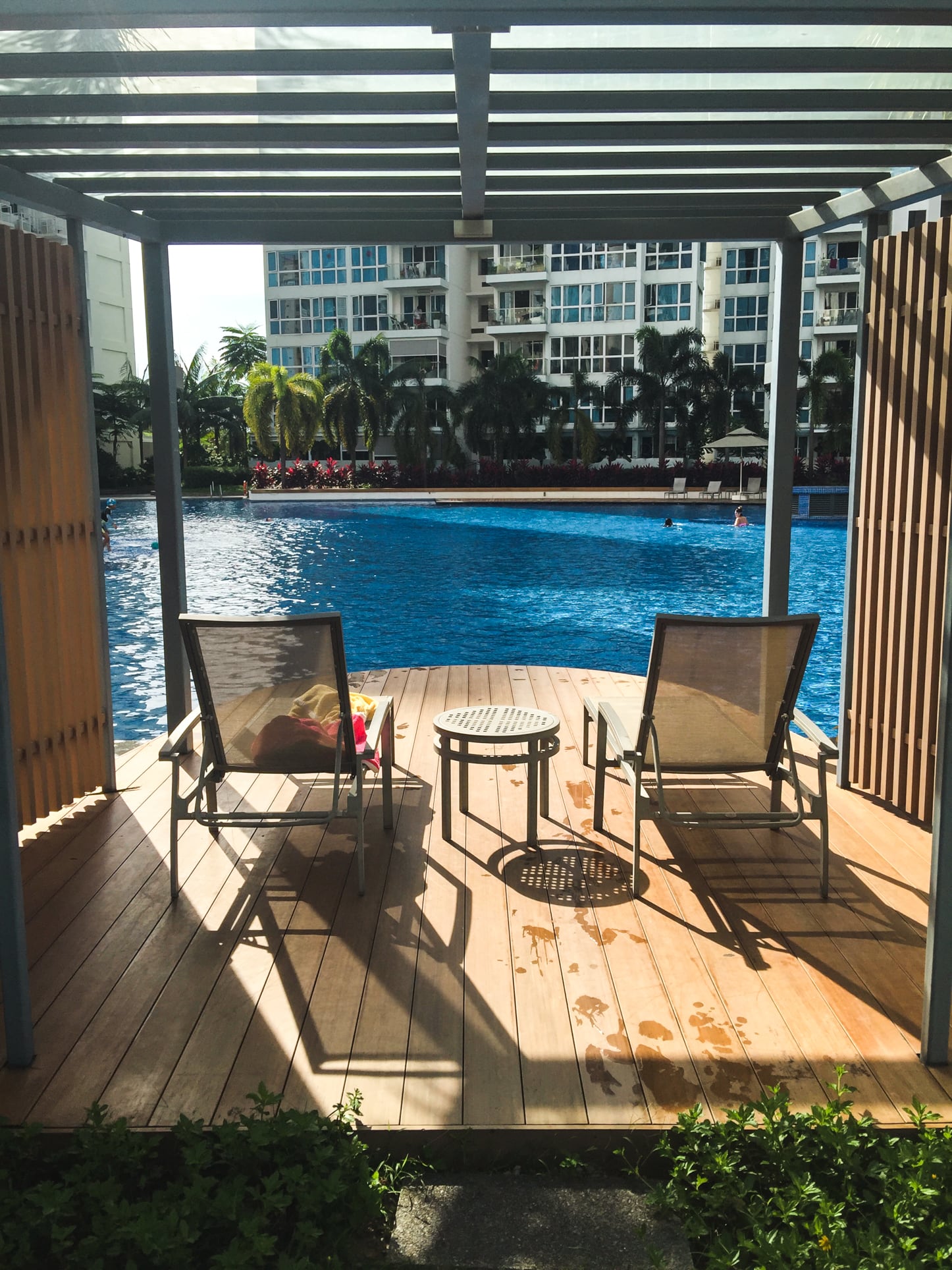 waterview condo pool deck