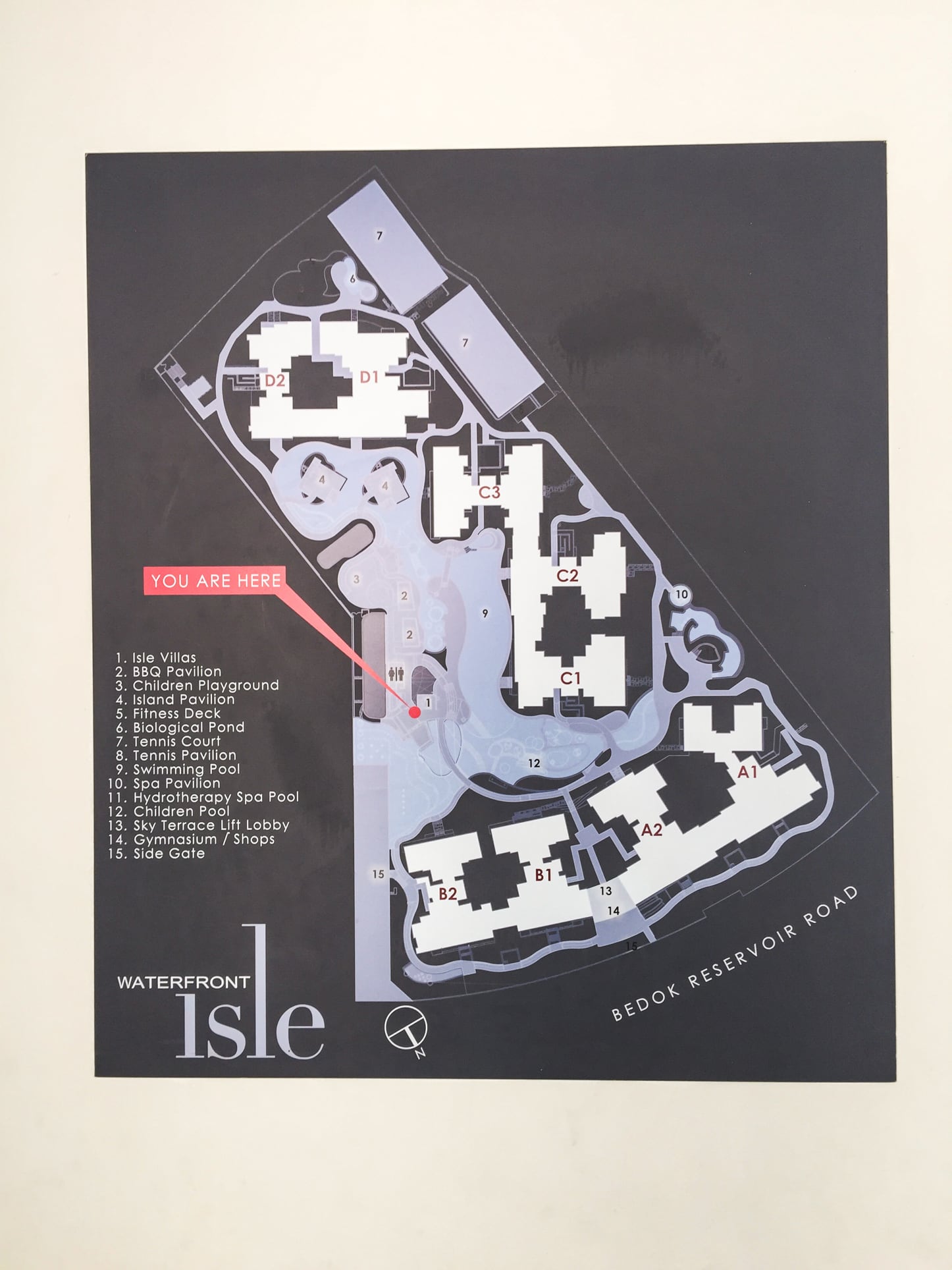 waterfront isle site plan