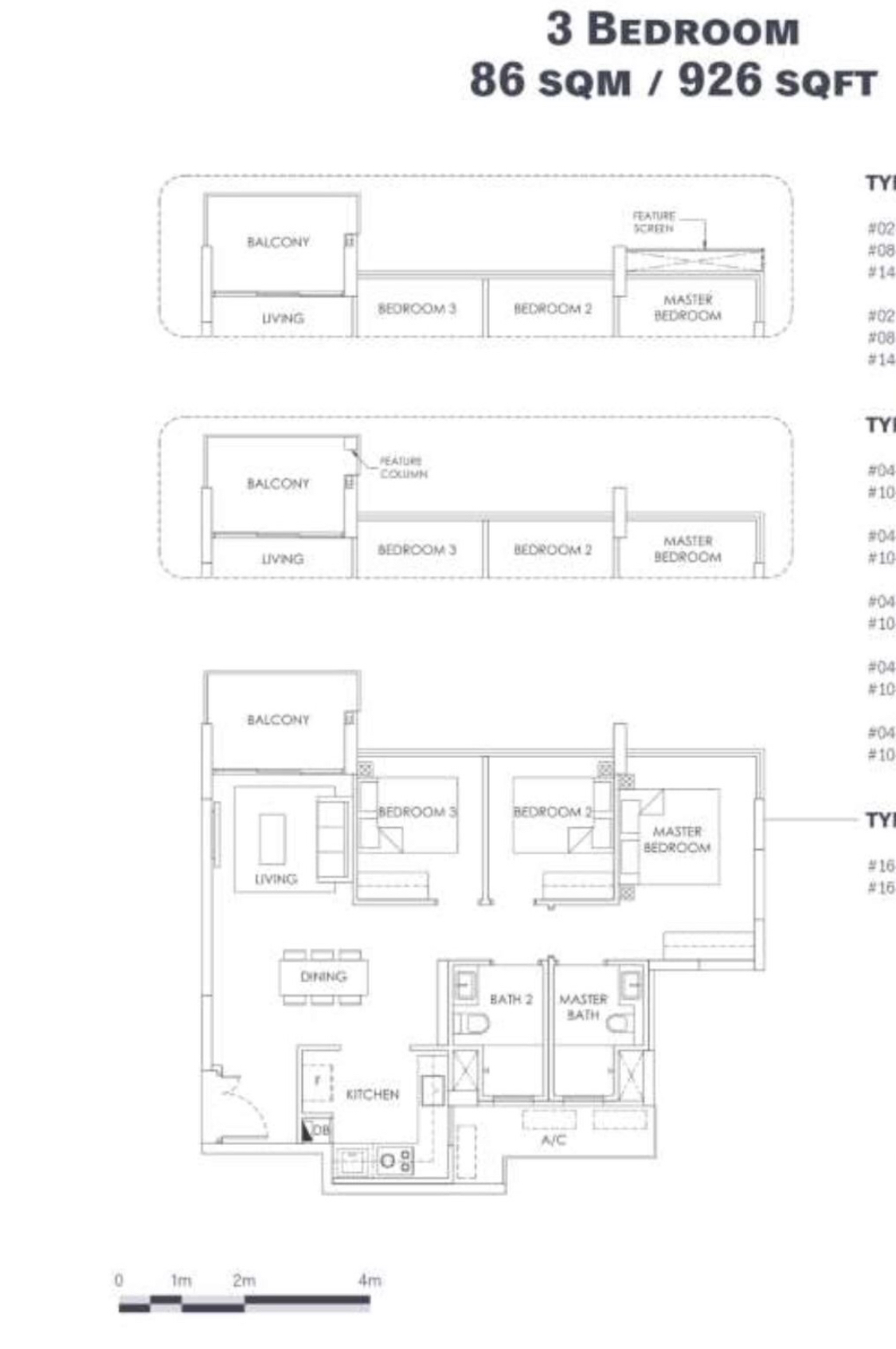 ola ec 3 bedroom floor plan