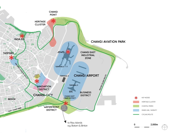 changi region development ura master plan