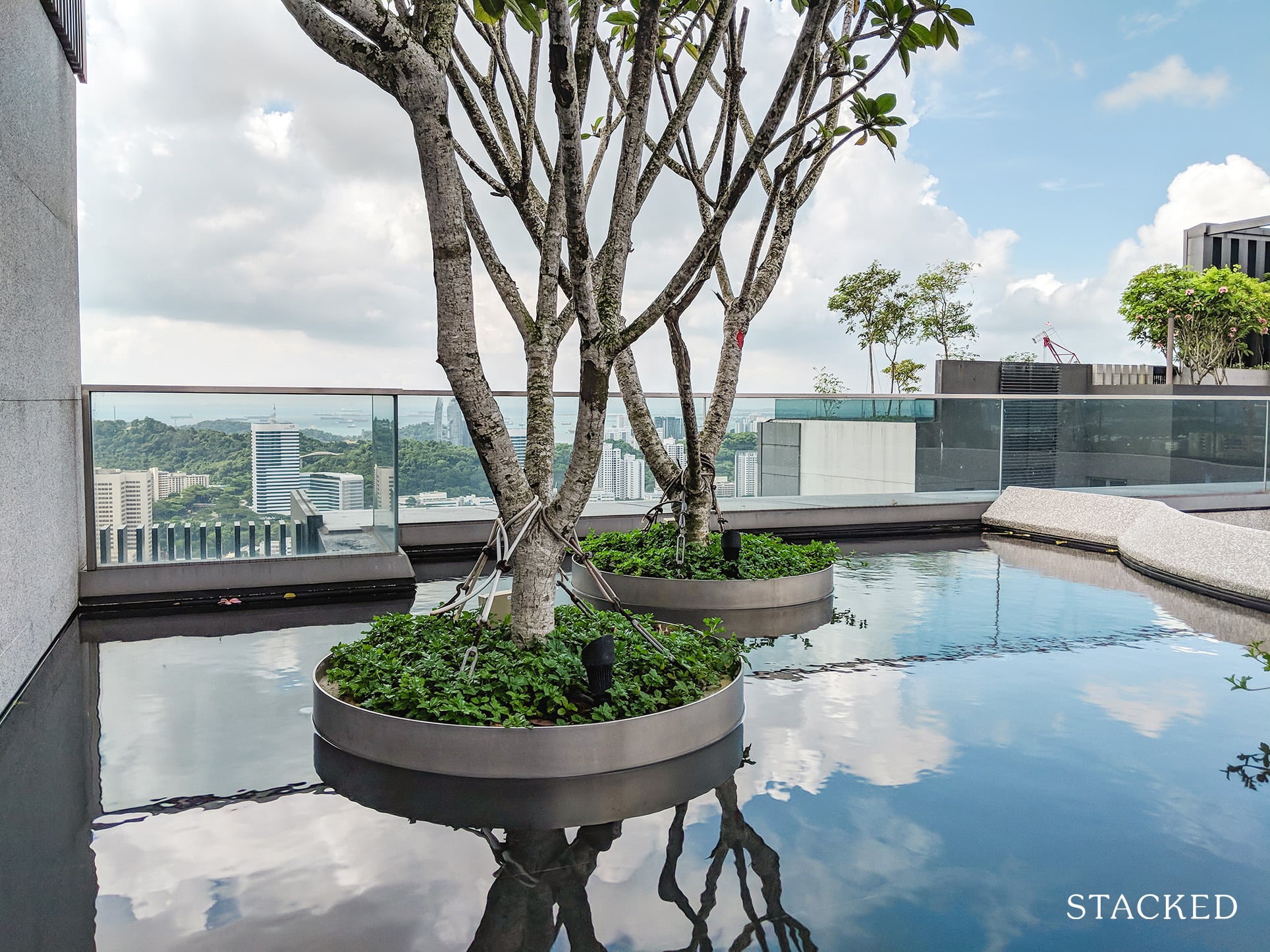 Echelon Condo landscape pool