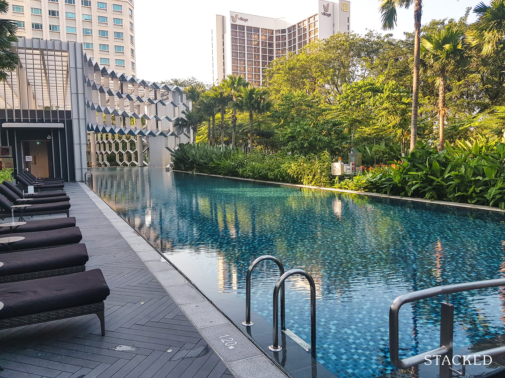 Duo Residences Condo main pool