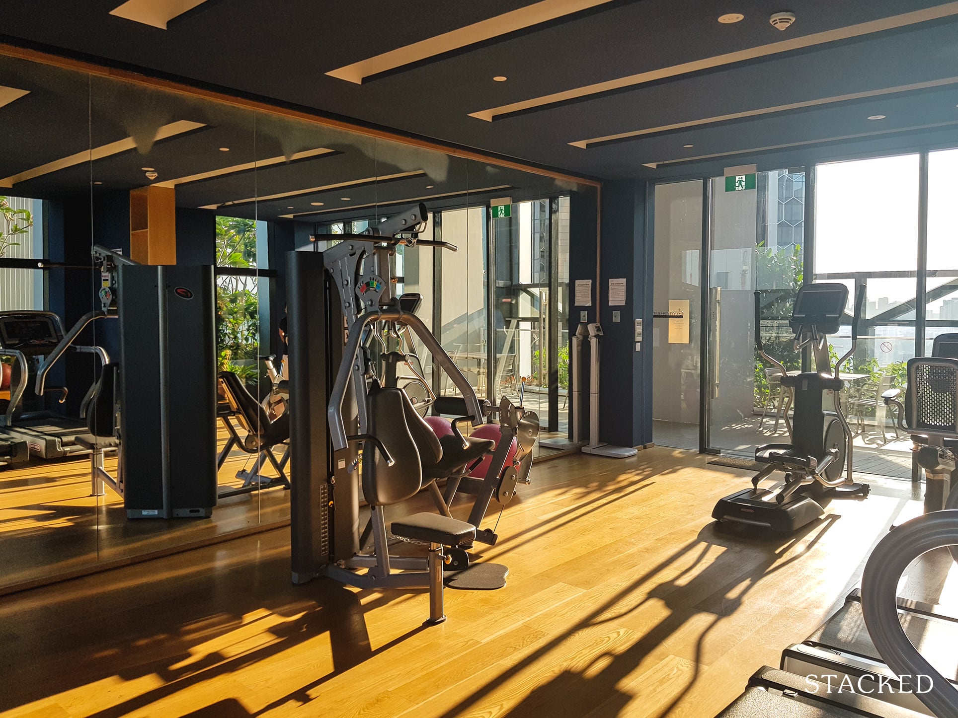 Duo Residences Condo gym 