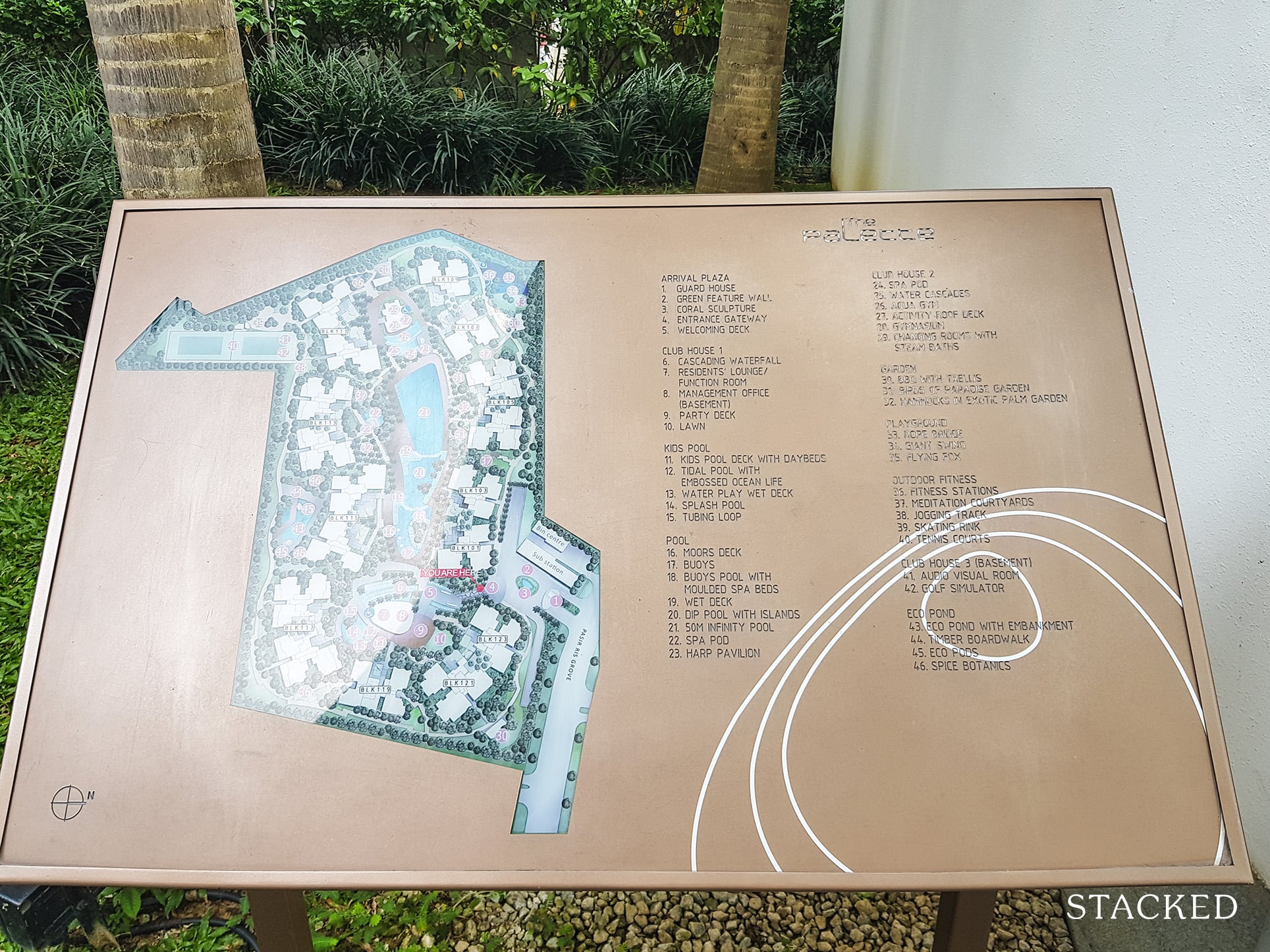 The Palette Condo site map