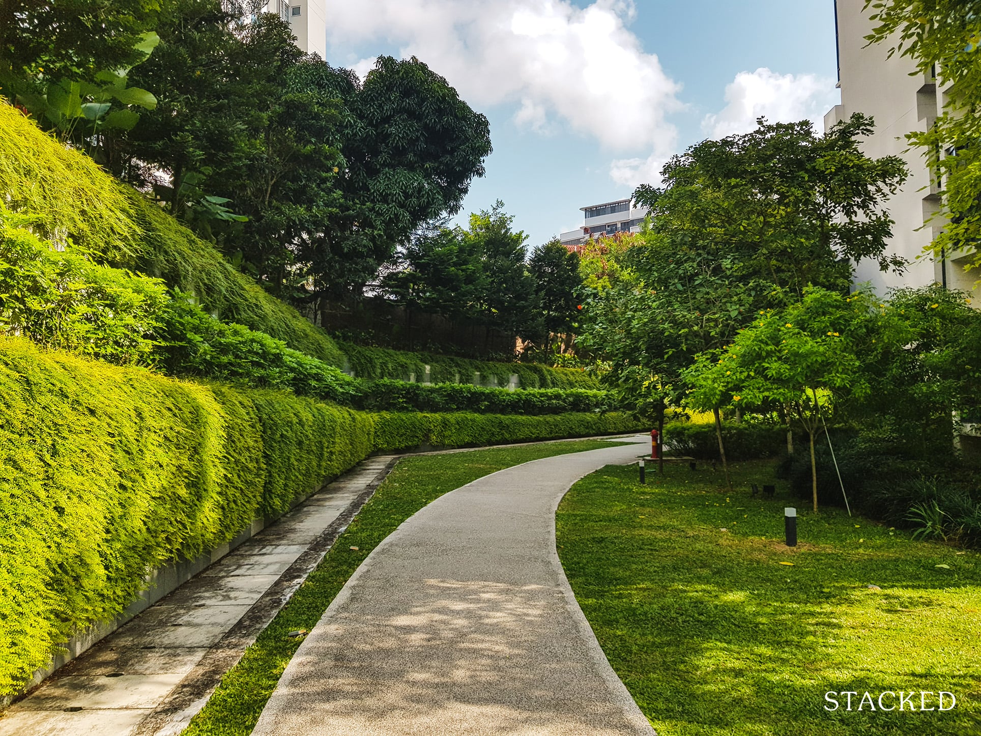 The Palette Condo jogging track 