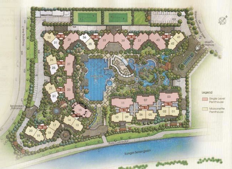 rio vista site plan