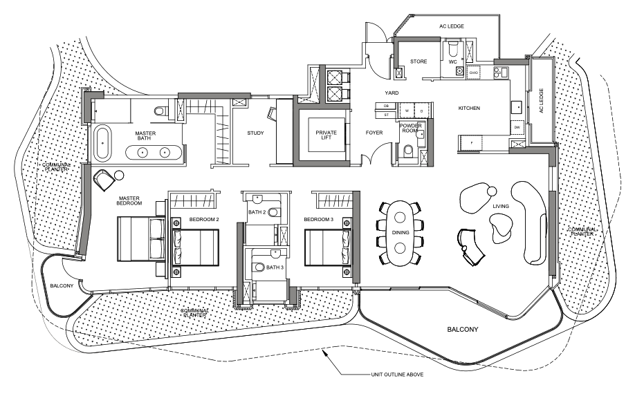 park nova 3 bedroom floorplan