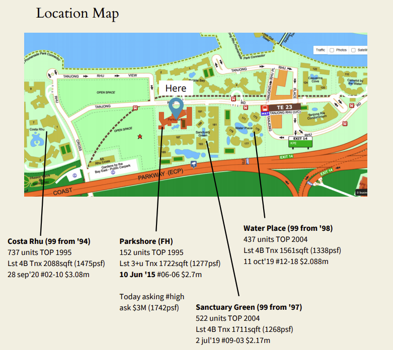 parkshore comparison