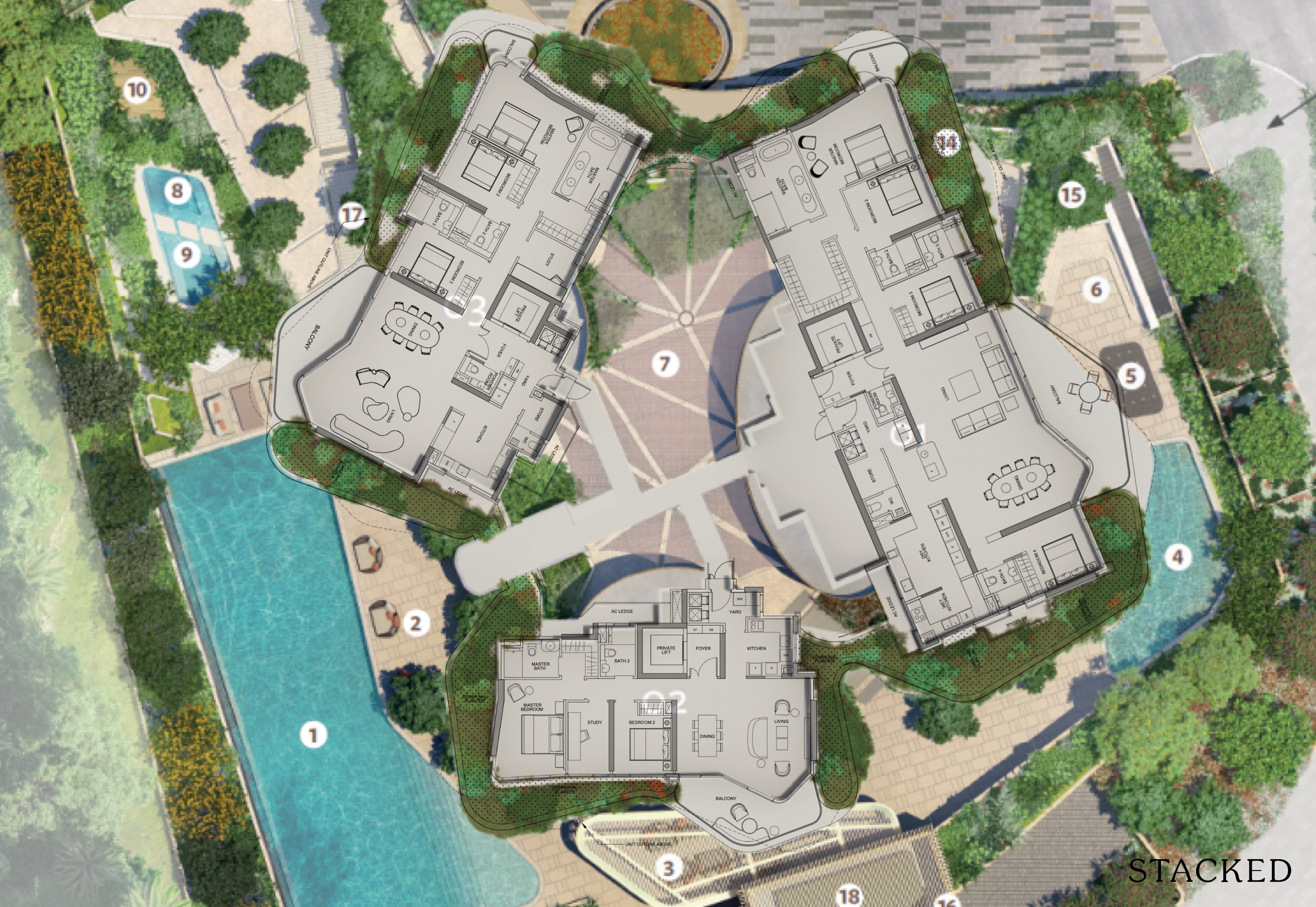 Park Nova Stacks Layout