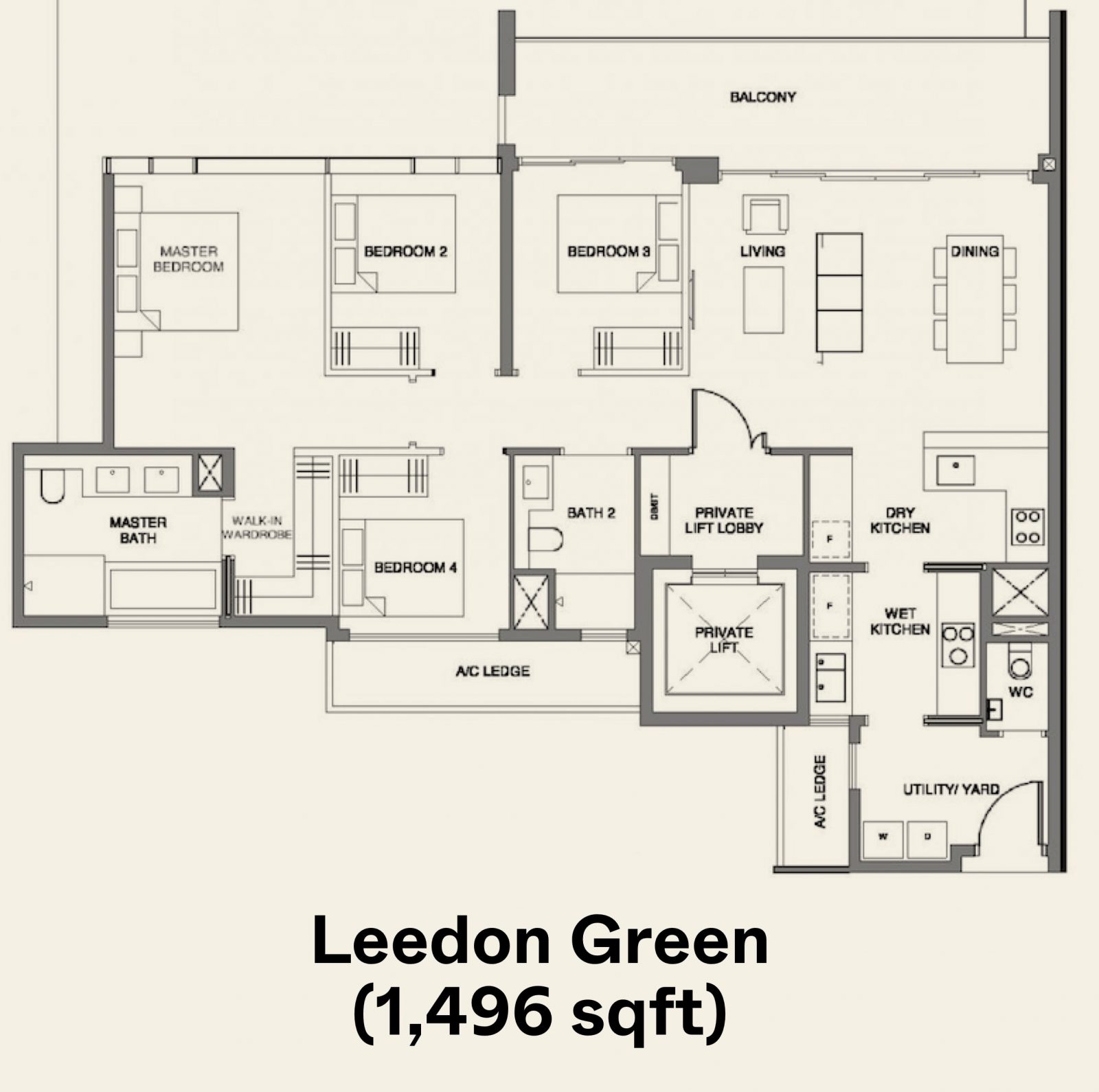 4 bedroom Leedon Green
