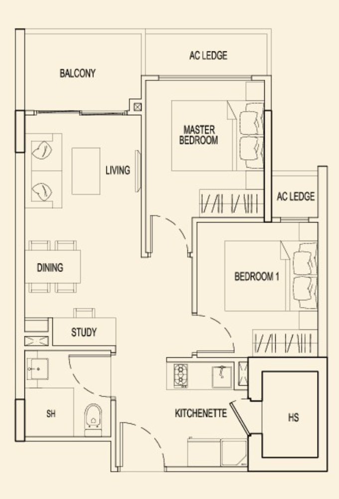 parc rosewood floorplan