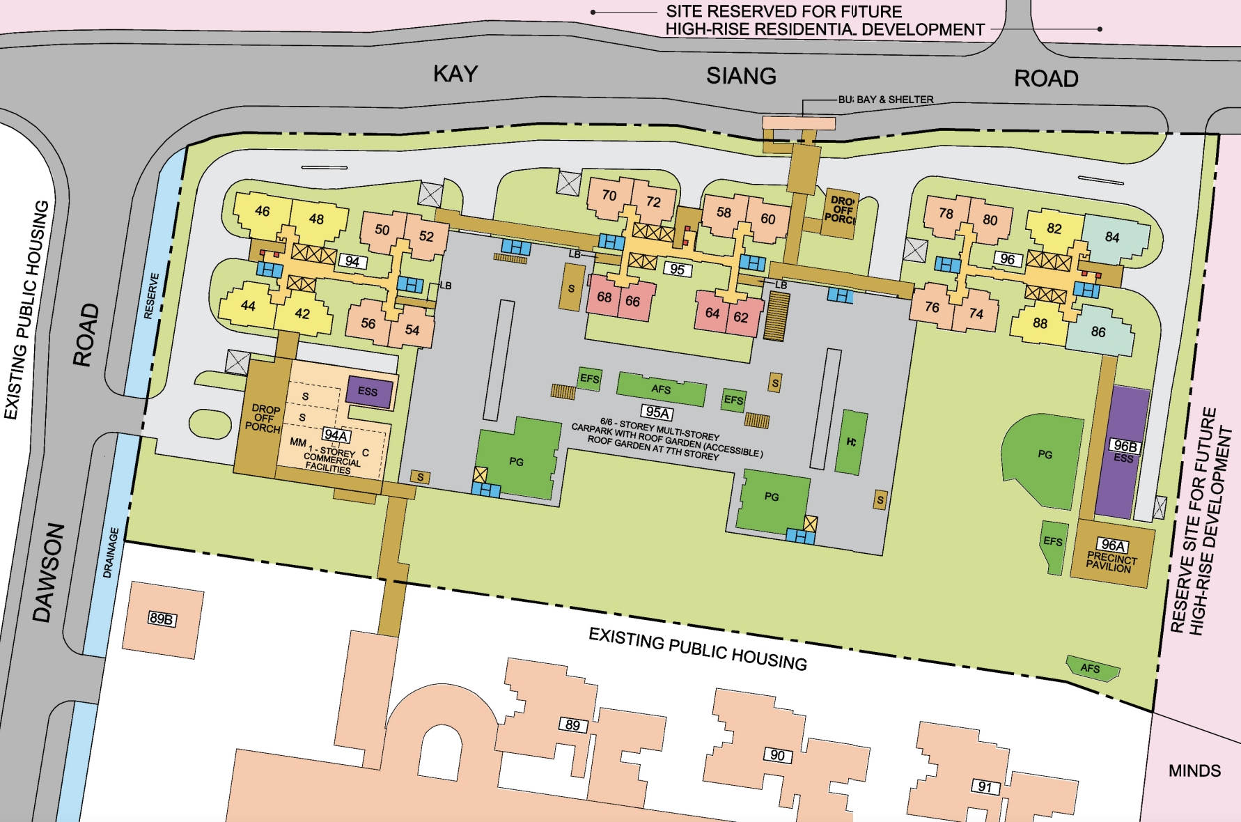 SkyParc @ Dawson Site Plan