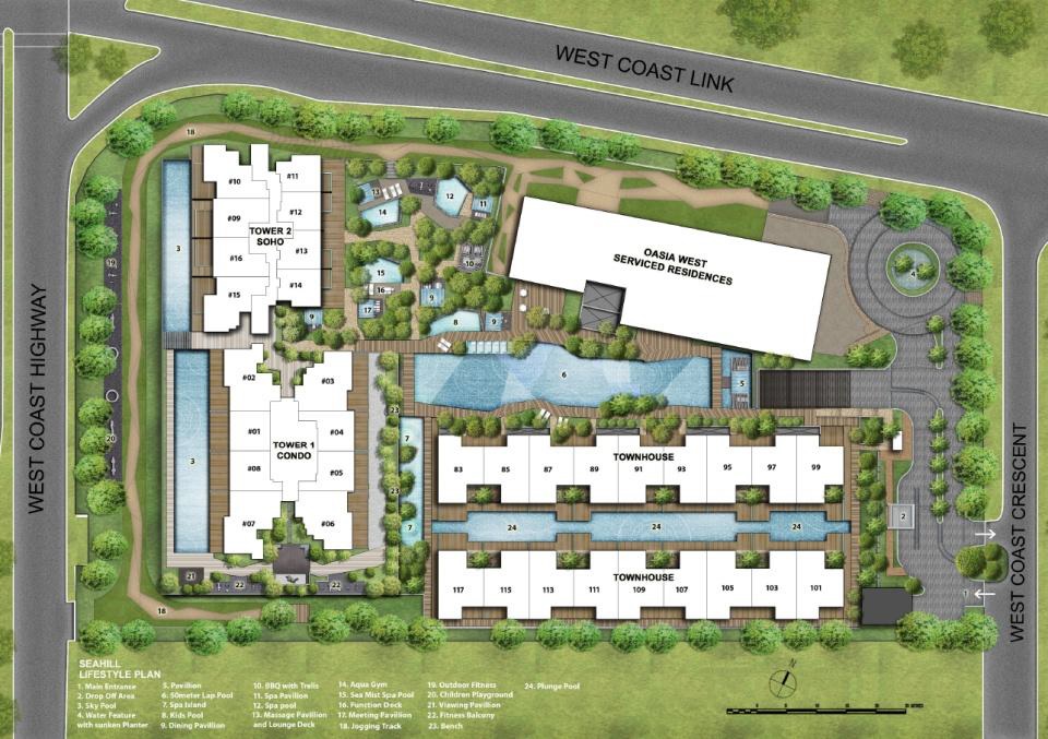 seahill sitemap