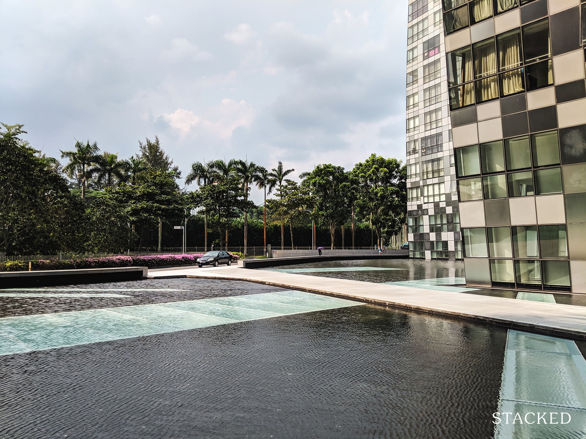 Reflections At Keppel Bay reflecting pool 