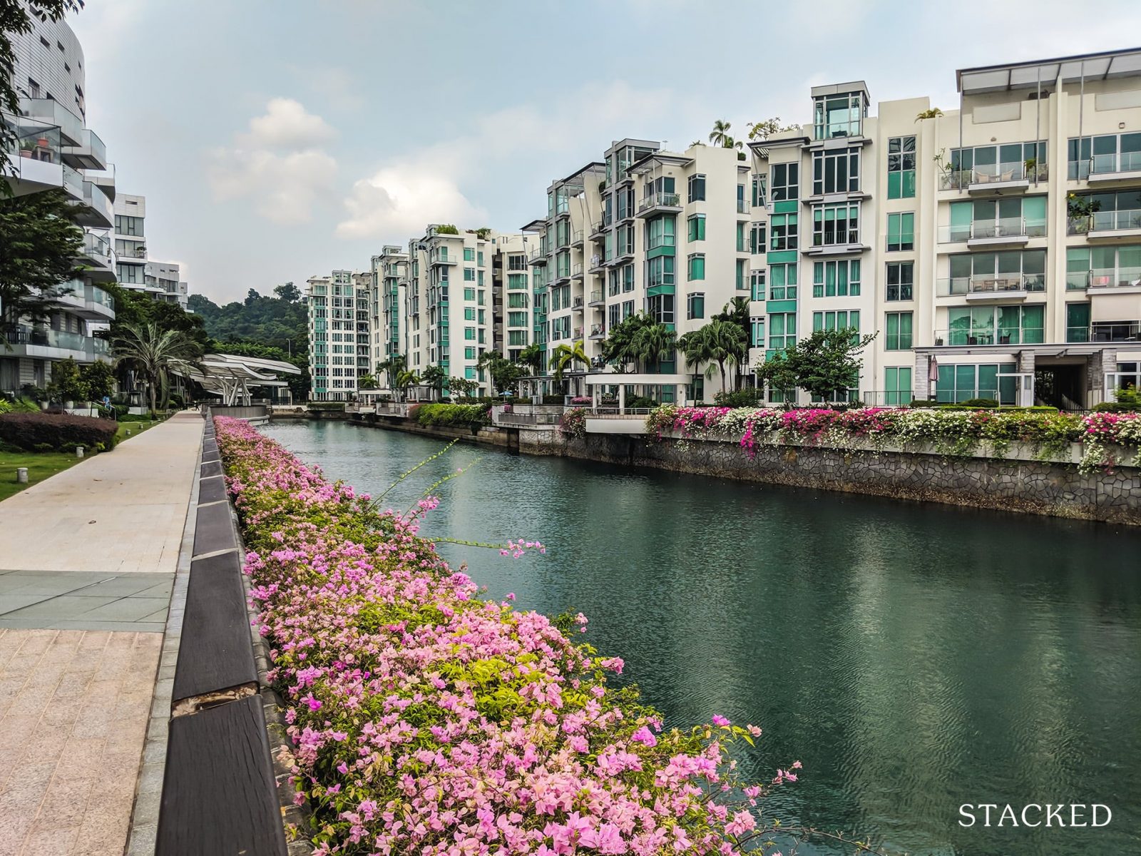 Reflections At Keppel Bay canal