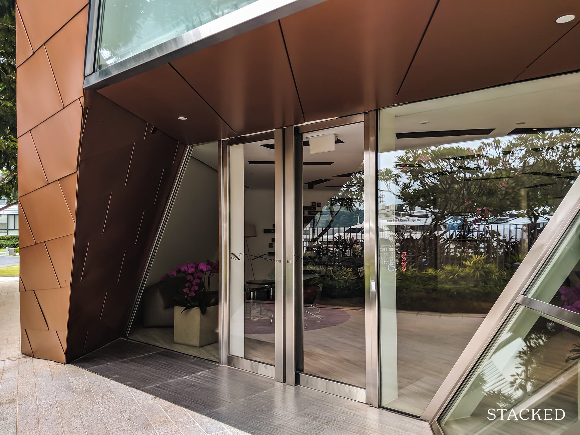 Reflections At Keppel Bay clubhouse entrance