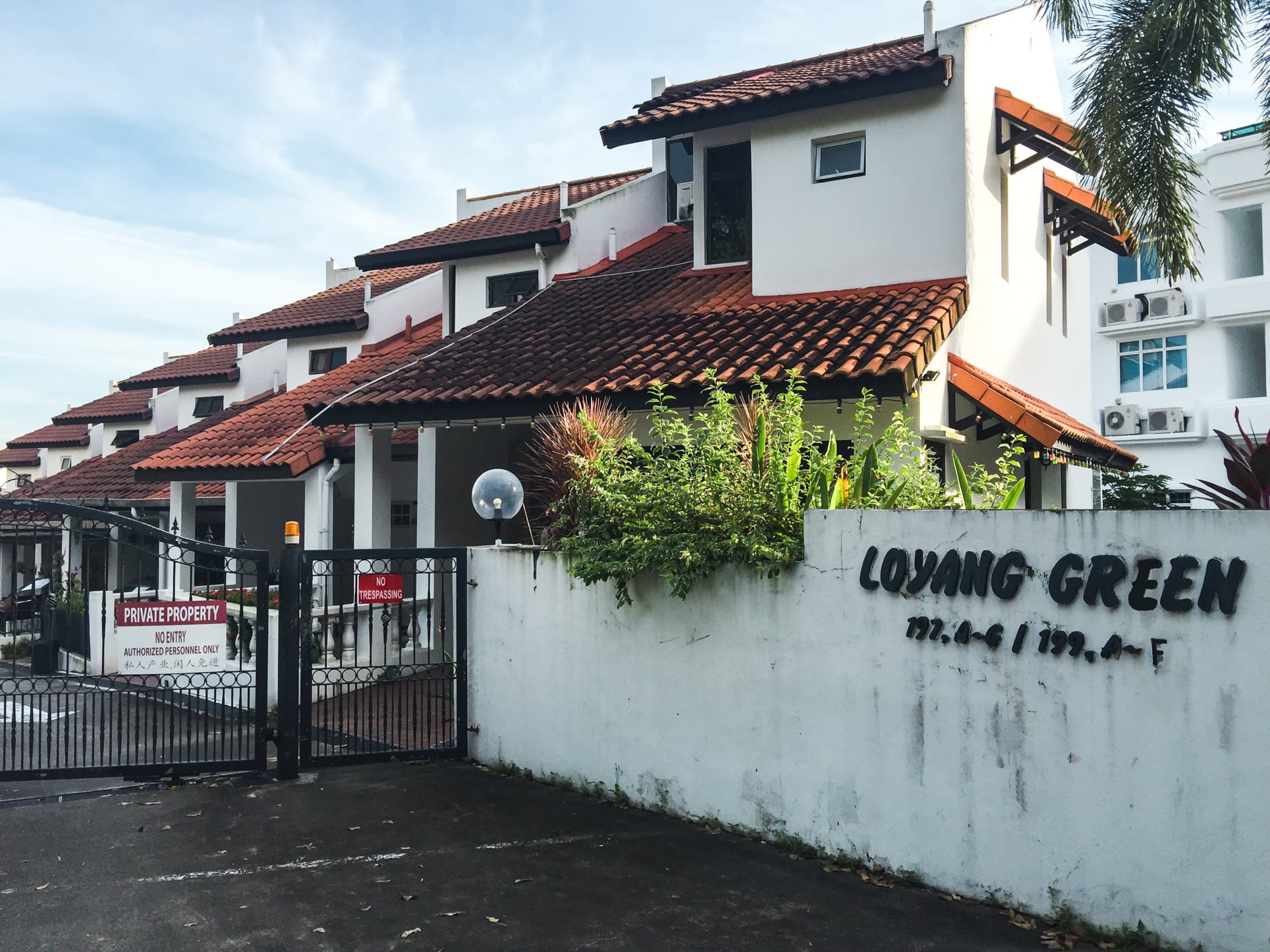 jalan loyang besar loyang green