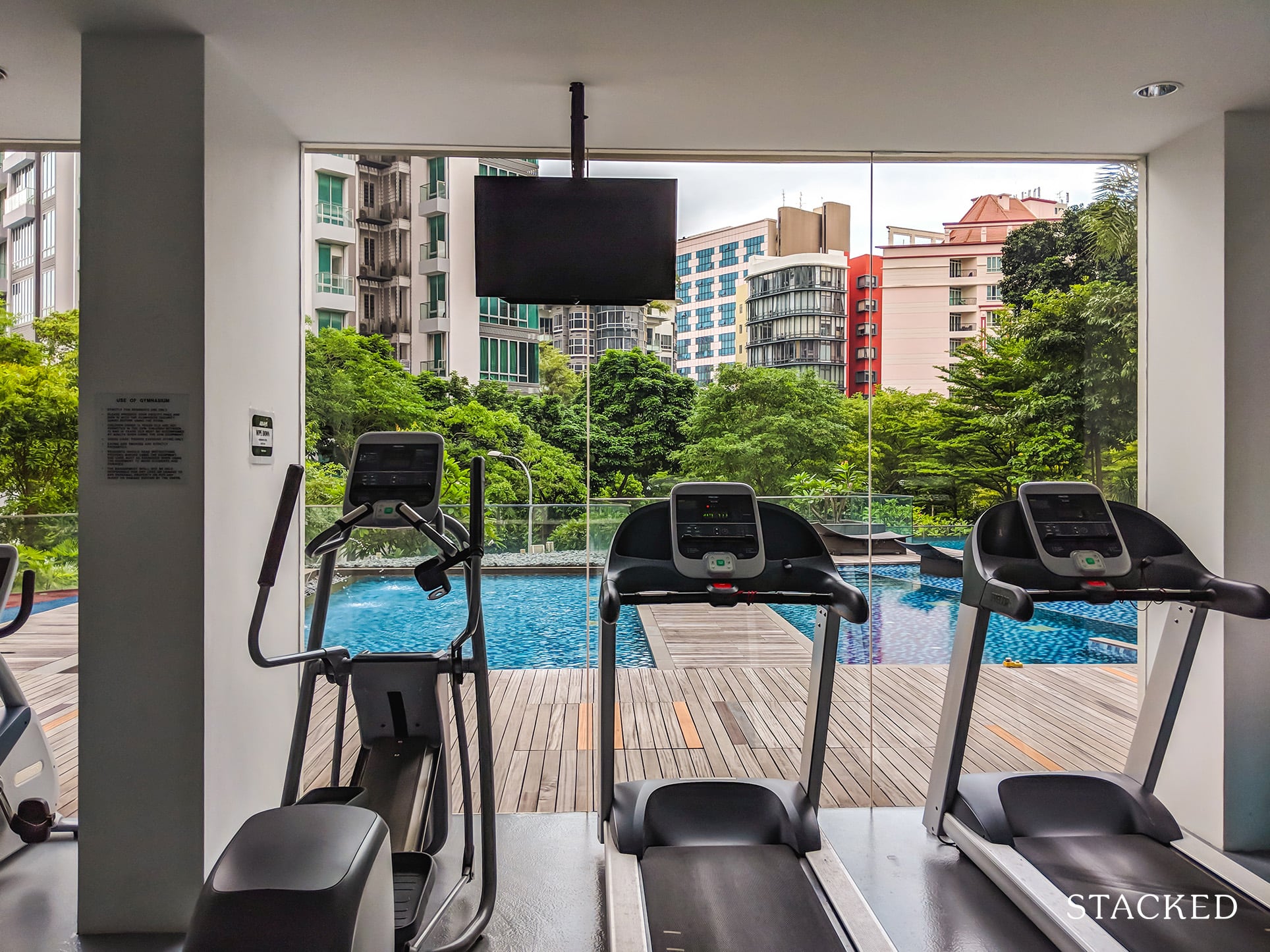 Espada Condo gym view