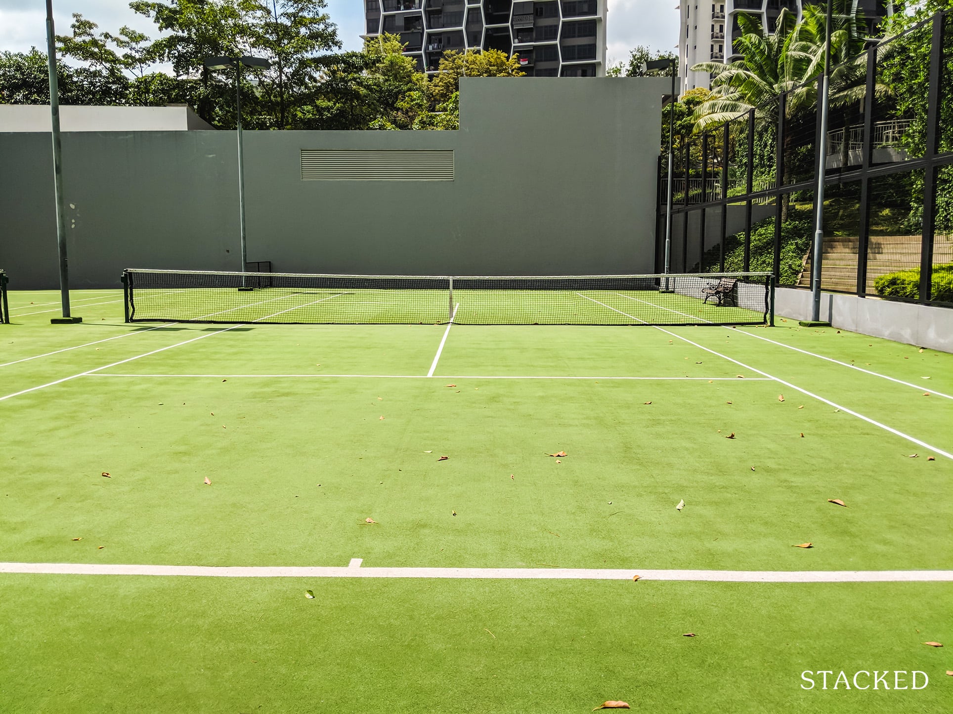 Tree House Condo tennis court