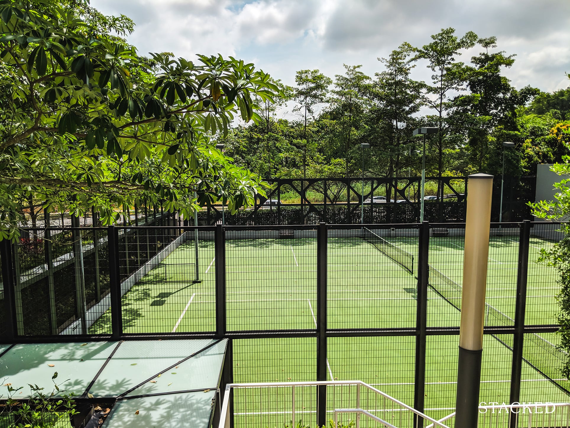 Tree House Condo tennis court 