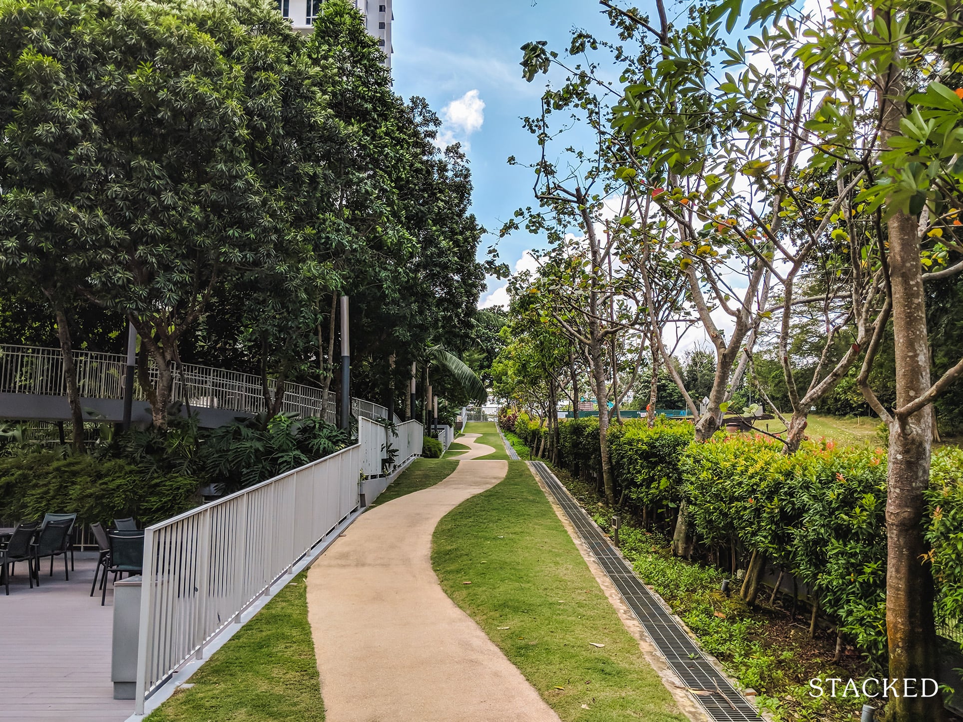 Tree House Condo jogging track