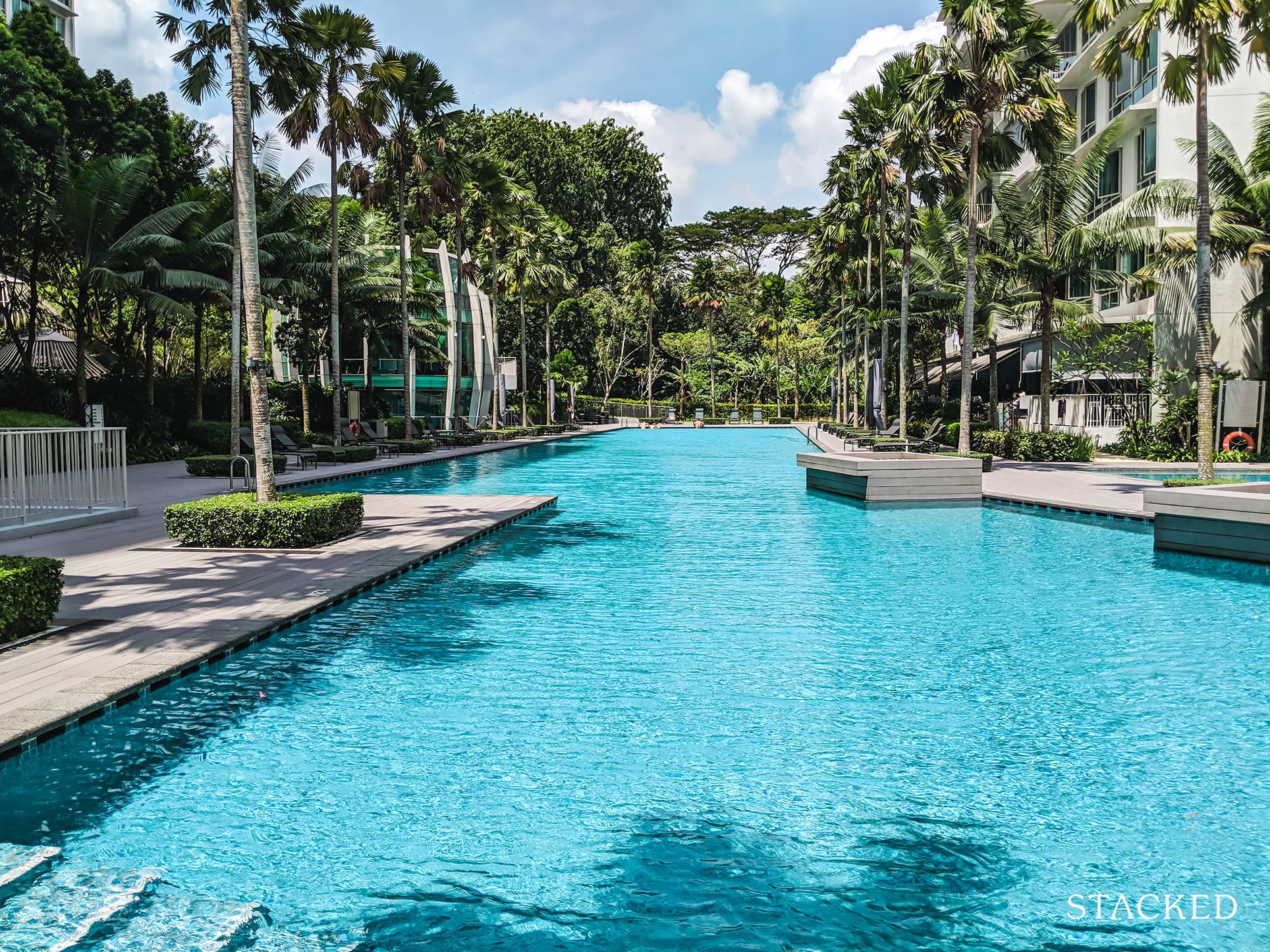 Tree House Condo lap pool