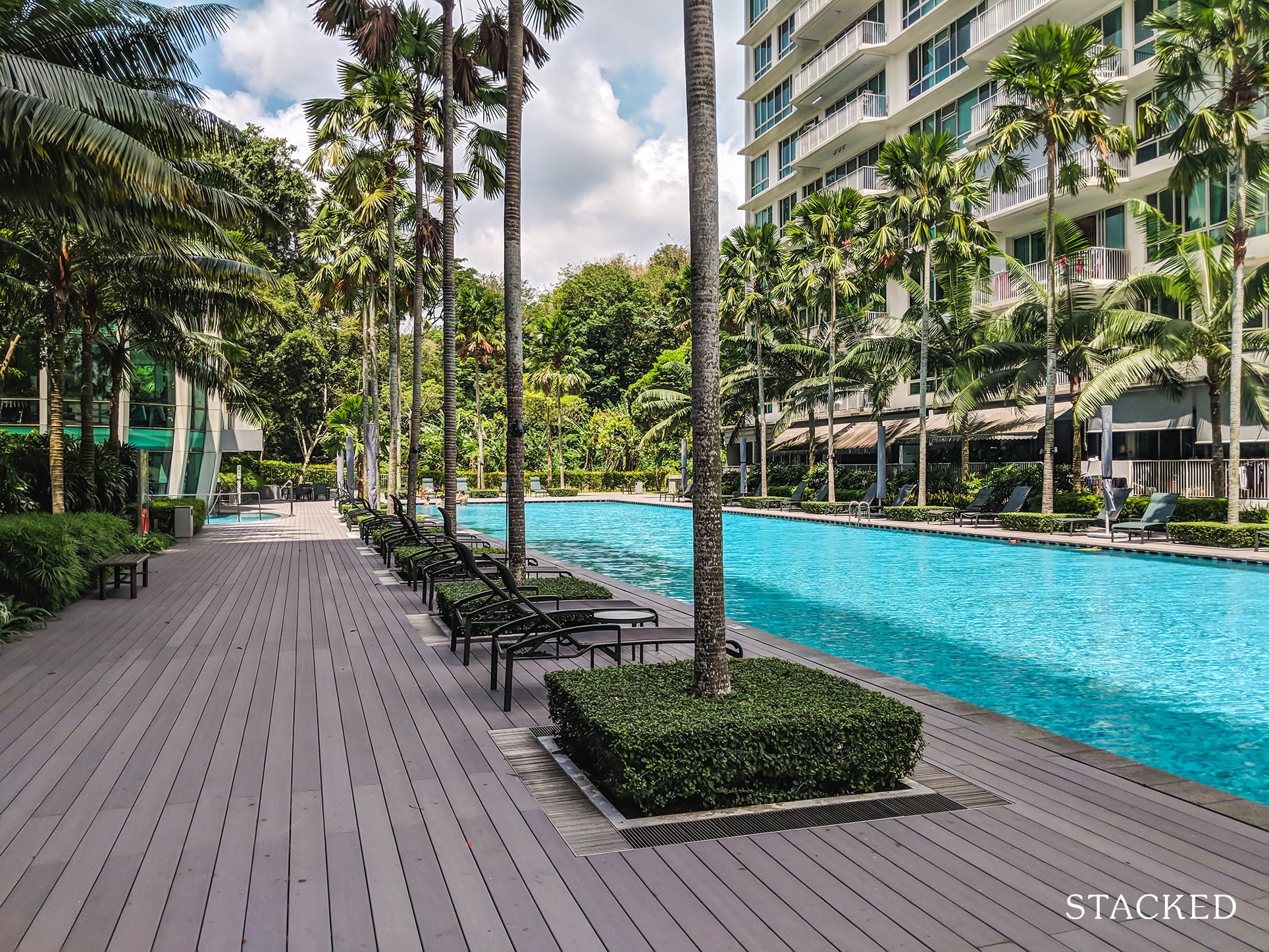 Tree House Condo lap pool