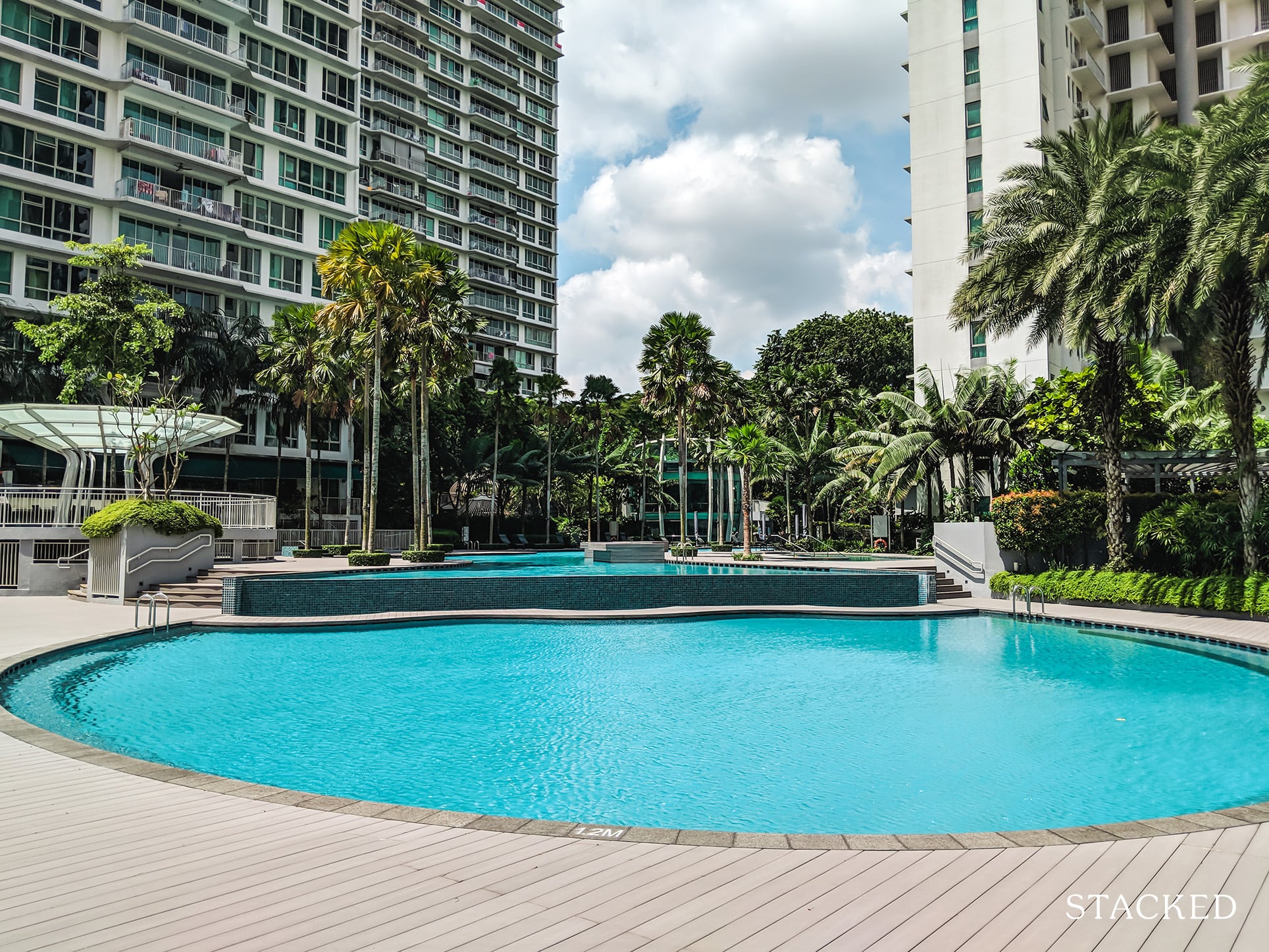 Tree House Condo pool 