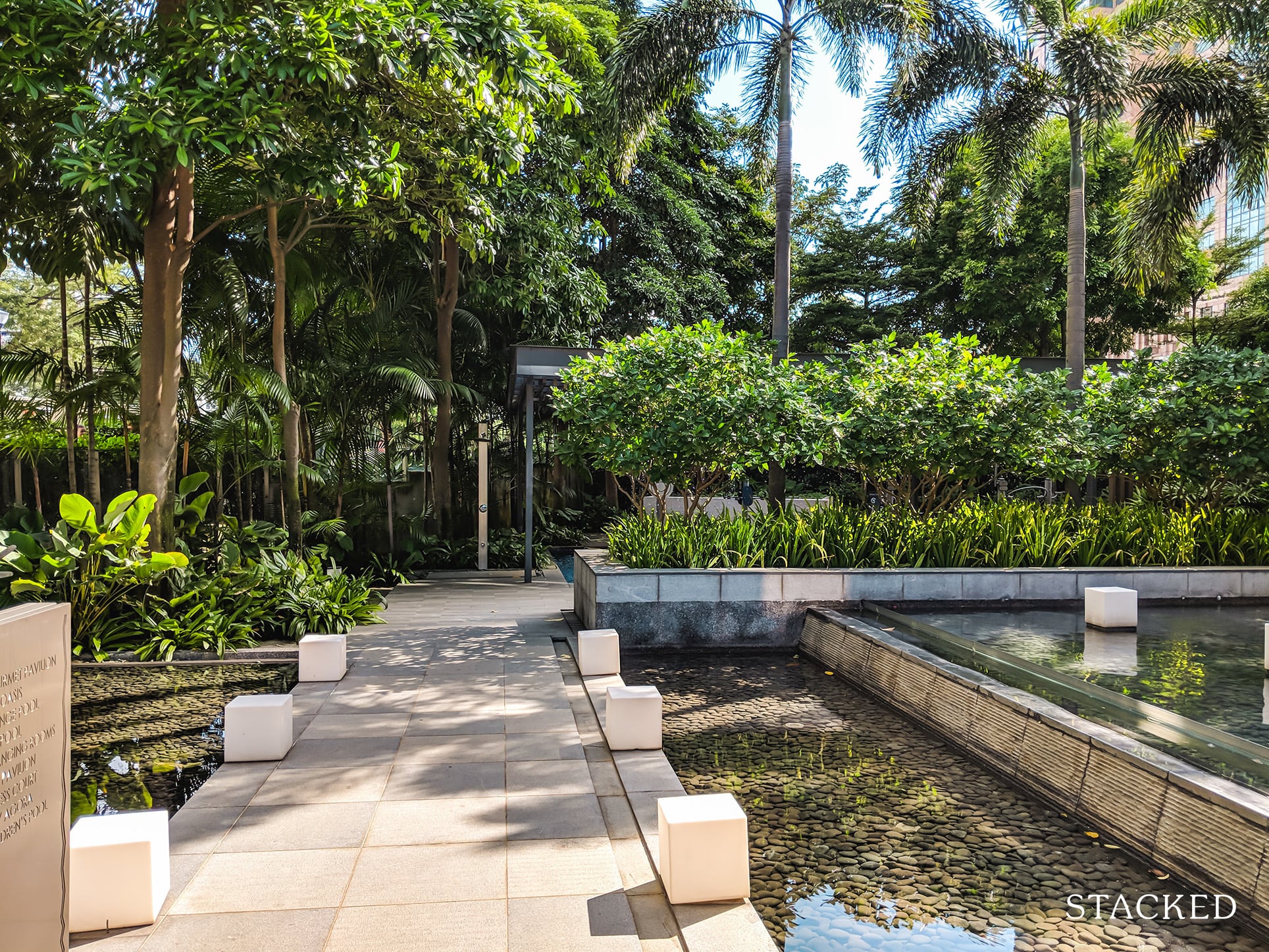 Centennia Suites Condo water feature