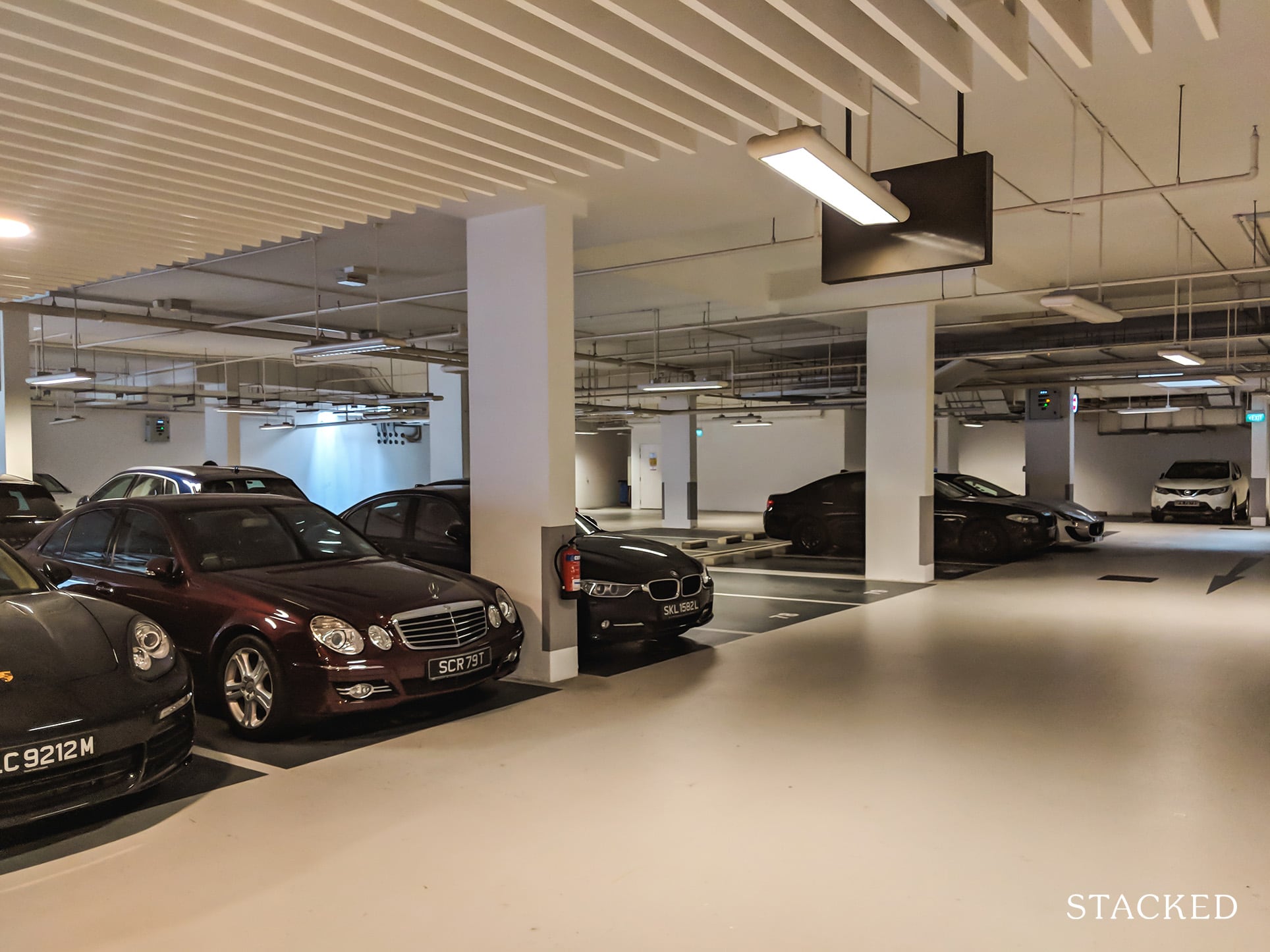 Centennia Suites Condo carpark 