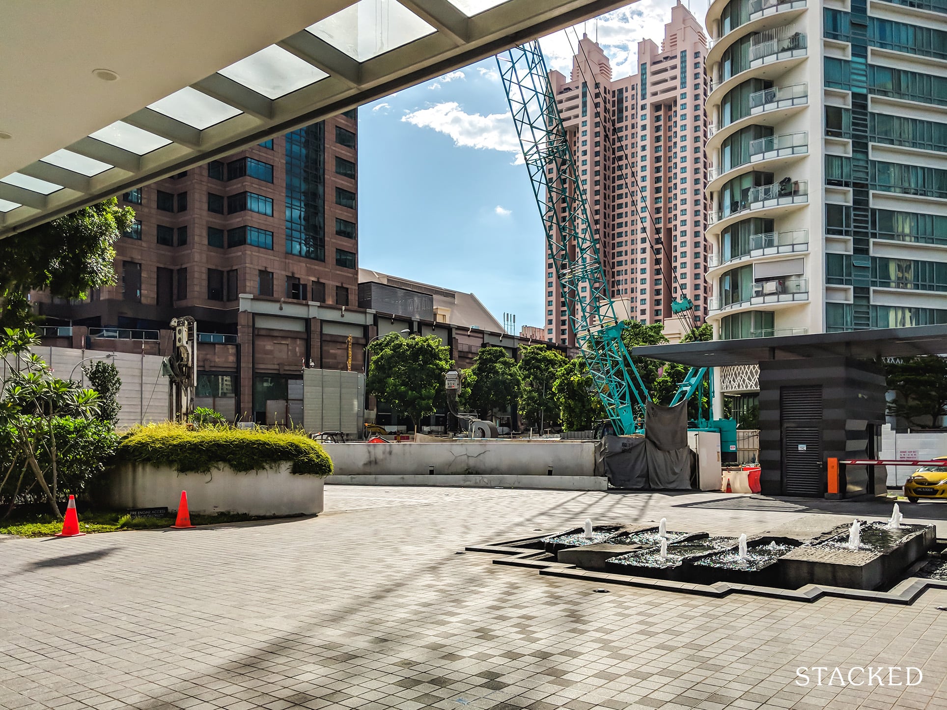 Centennia Suites Condo entrance 