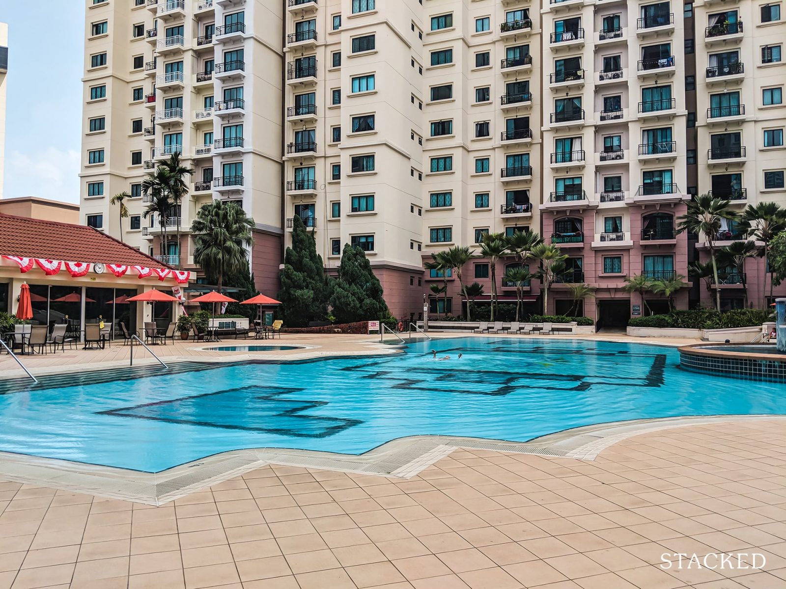 The Anchorage Condo swimming pool 