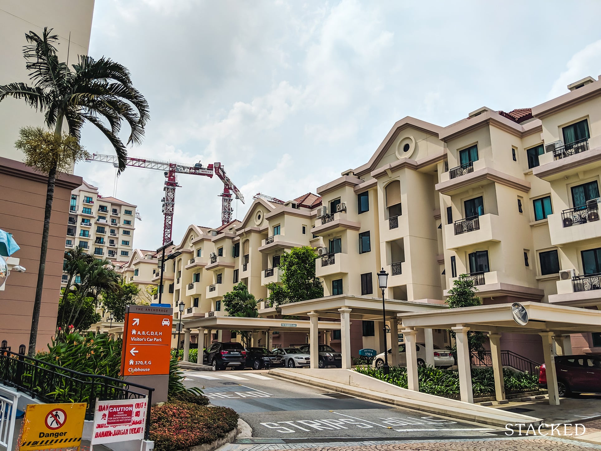 The Anchorage Condo entrance 