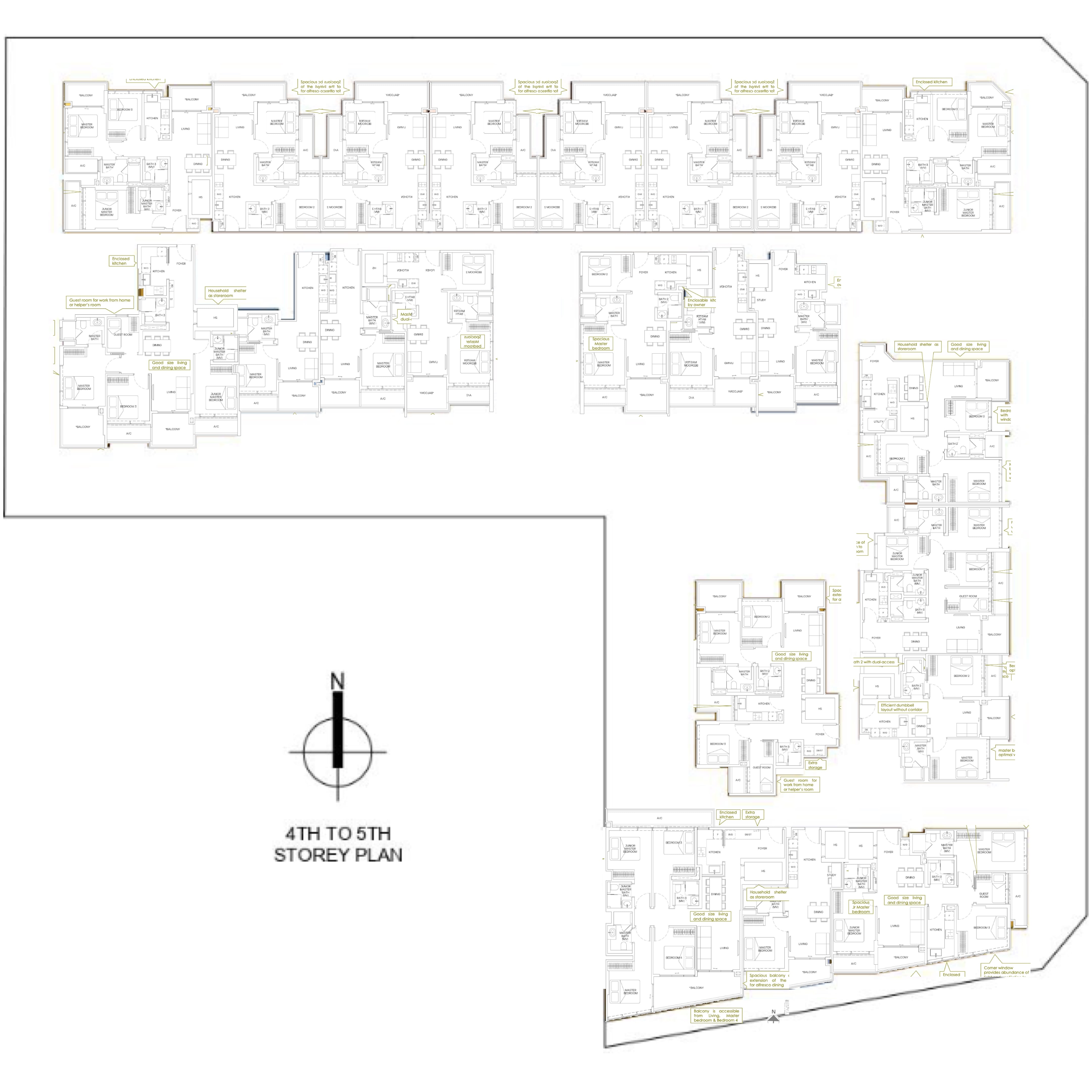 Mori Floor Plan 4th 5th